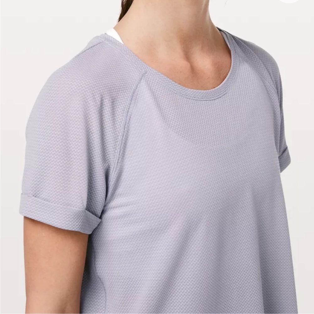 Lululemon Open Up Tie Back Tee - Picture 3 of 9